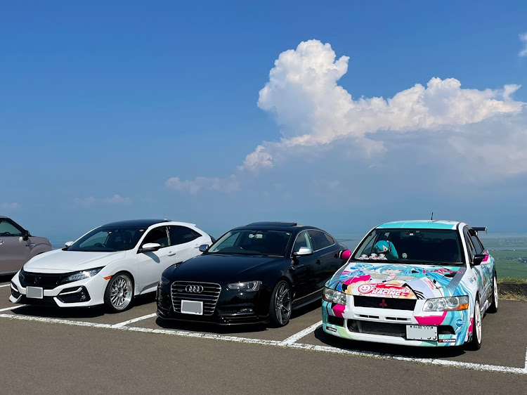 NSXのYEBISUBEERさんが来たぁ〜^ ^・ロド沼ハマるらしいよ^ ^・秋田　寒風山⛰・連日の猛暑いかがお過ごしでしょうか？🥵・ロドよりルシアンさんにハマる🤣に関するカスタム事例の投稿画像7枚目