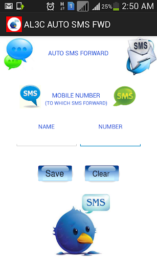 Auto SMS forward