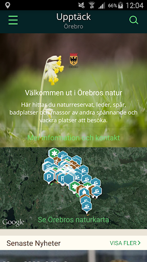 Örebros Naturkarta