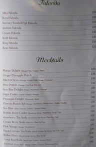 Savoury Restaurant menu 4