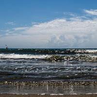 canoa sul mare di 