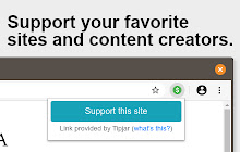 Tipjar - Support sites and creators small promo image