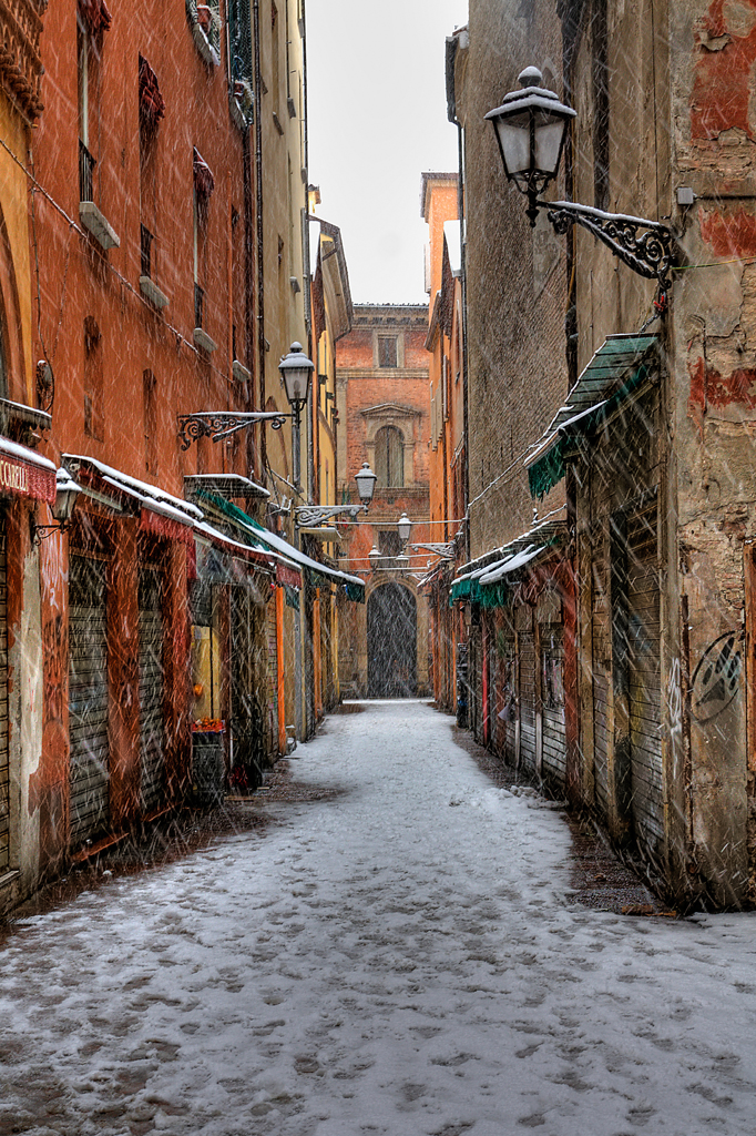 Nevica sulla strada solitaria di Mullahomark86