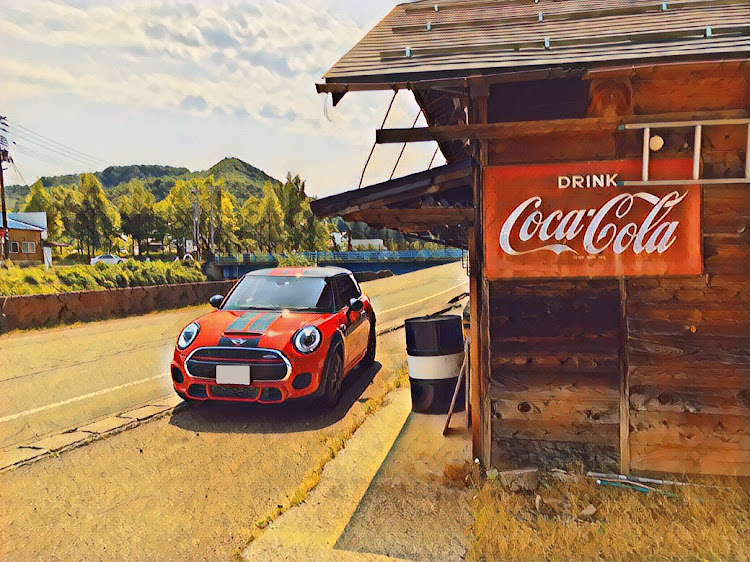 ミニジョンクーパーワークスのPicsArt・f56jcw・旅の風景に関するカスタム事例の投稿画像1枚目