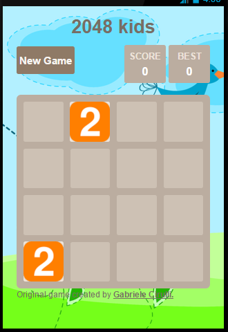 2048 ..for kids...