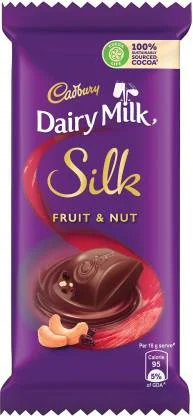 Cadbury Dairy Milk Silk Fruit & Nut Chocolate Bar - 137 gm