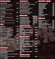 Kalaghoda Dive menu 5