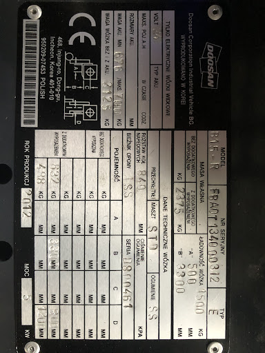 DOOSAN B15R-5