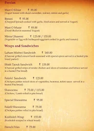 Alibaba Cafe and Restaurant menu 3