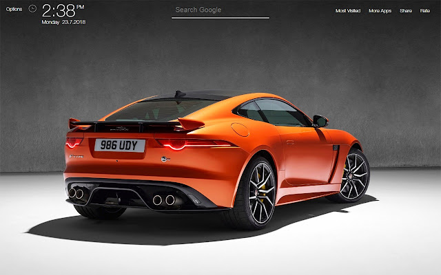  Jaguar car FullHD New Tab Wallpapers