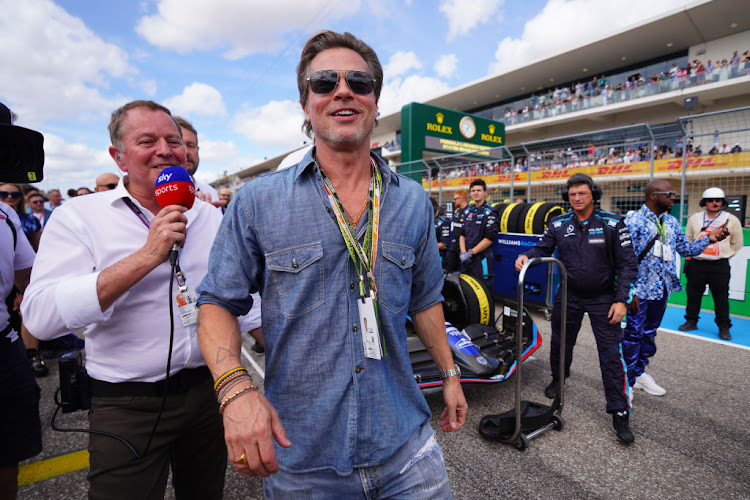 Pitt's as-yet untitled Formula One movie starts filming at Silverstone against the race backdrop, with the production having its own garage and pitwall stand as a fictional 11th team.