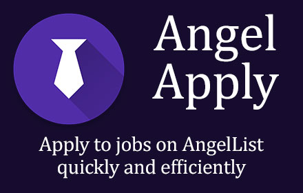 AngelApply - Apply to jobs on AngelList small promo image