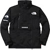 supreme tnf steep tech hooded jacket black