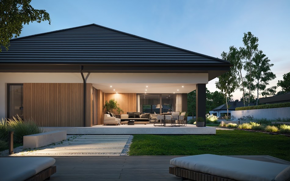 Wizualizacja 7 domu New House 761 w2