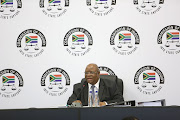 Deputy Chief Justice Raymond Zondo during the first day of the state capture inquiry on August 20, 2018 in Parktown, Johannesburg.