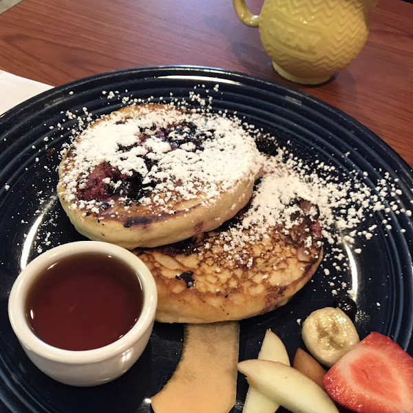 Triple berry pancakes!