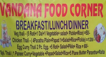 Vandana Food Corner menu 