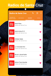 Radios de Santa Cruz Bolivia mobile display view screenshot