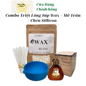 Trọn Bộ Triệt Lông Sáp Wax + Mỡ Trăn N'store + Chén Sillicon