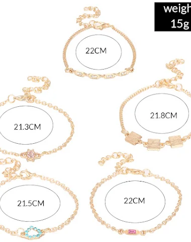 Pulsera de mujer estilo sencillo pe - 2
