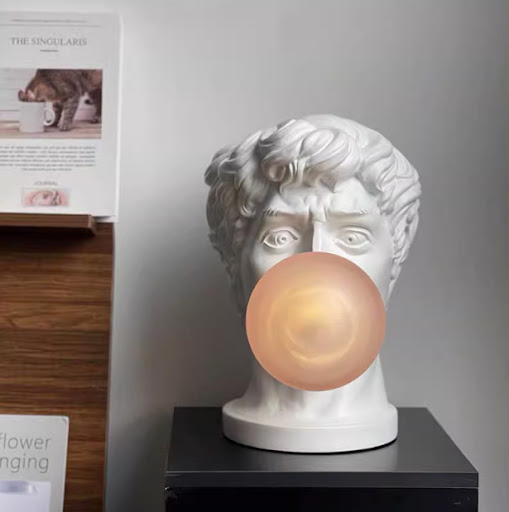Title 2, Sculpture Bubble Atmosphere Creative Desk Lamp,...