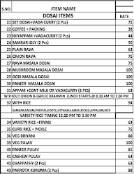 Mani Sri Saastha Kitchen menu 2