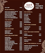 Anusha K menu 1