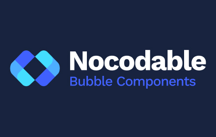 Nocodable - Components Library for Bubble.io small promo image