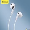 Baseus - Baseusmall Vn Tai Nghe In Ear Baseus Encok C17 Type - C (Wired Earphone With Mic Stereo Headset Earbuds Earpiece)