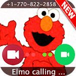 Cover Image of Download Elmo real call video 1.1 APK