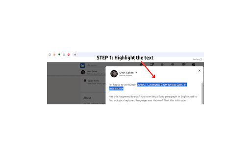 Oopsy - text language converter