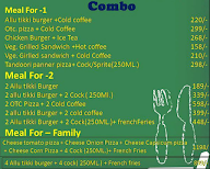 Pizza Addiction menu 1