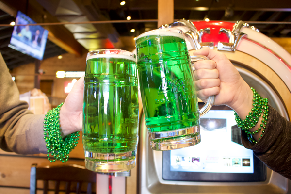 Logan's Roadhouse St. Patrick's Day Green Beer