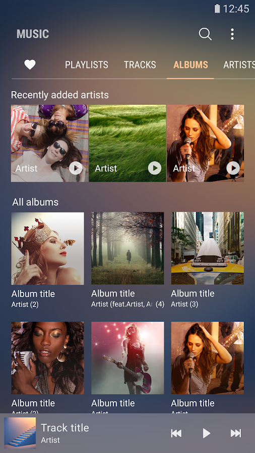    Samsung Music- screenshot  