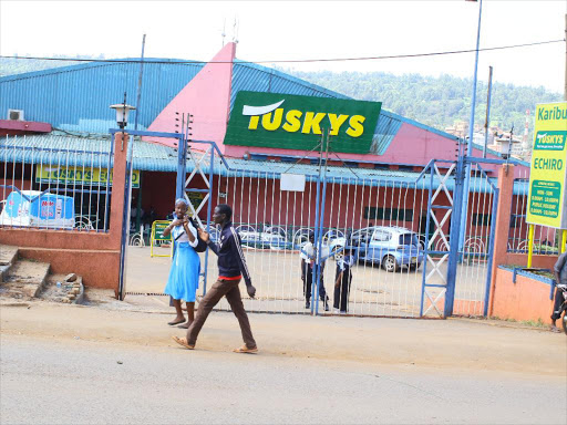 Tuskys branch in Kisii.FILE