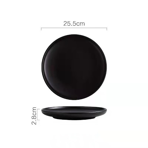 Title 6, Ceramic Dinner Plates Steak Plate Dishes Wester...