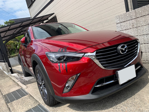 Cx 3 の爪痕ステッカー 給油口ステッカー 自作ステッカーに関するカスタム メンテナンスの投稿画像 車のカスタム情報はcartune