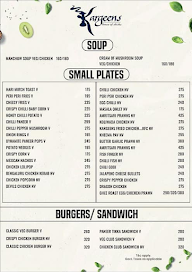 Kargeens Cafe menu 3