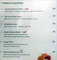 Saranggi Vegetarian Restaurant menu 2