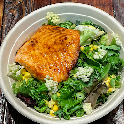 Grilled Salmon Bowl