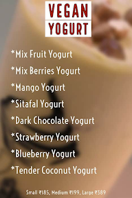 Yoghurt Studio menu 4