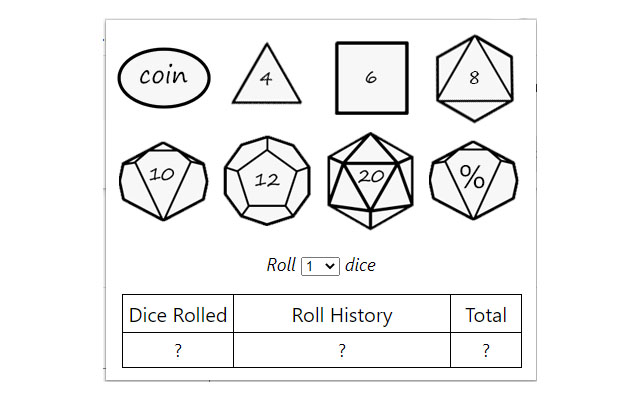 BusicMusic - Dice Roller chrome extension