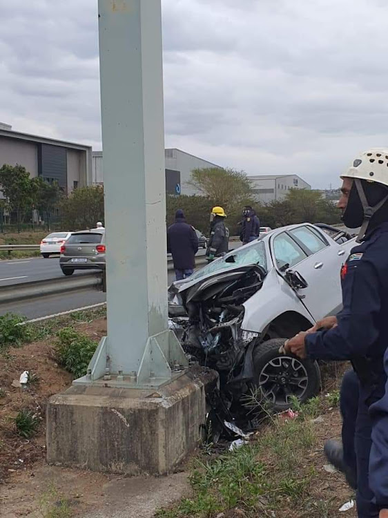 A baby and two adults were killed in a horror crash in Durban on Sunday.