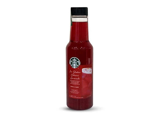 Iced Shaken Hibiscus Lemonade [1 Litre]