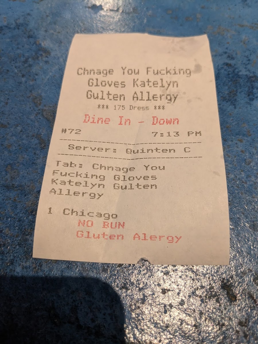 Gluten-Free at Dat Dog
