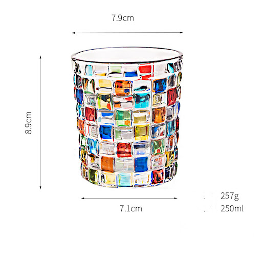 Title 1, Stained glass vase fruit plate jar goblet and h...