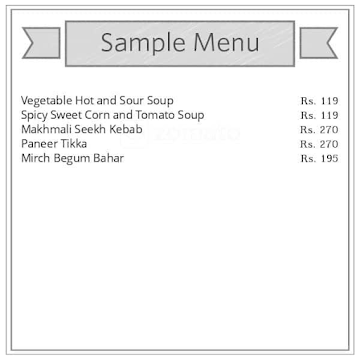 Patang Restaurant And Bar menu 