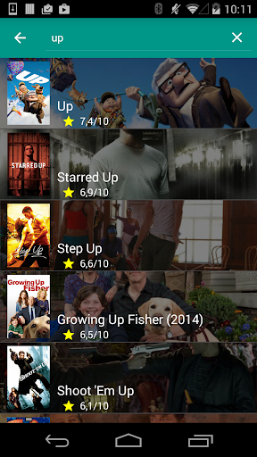 Screenshot Movie Bucketlist - Watchlist