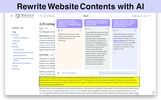 Website Optimizer AI