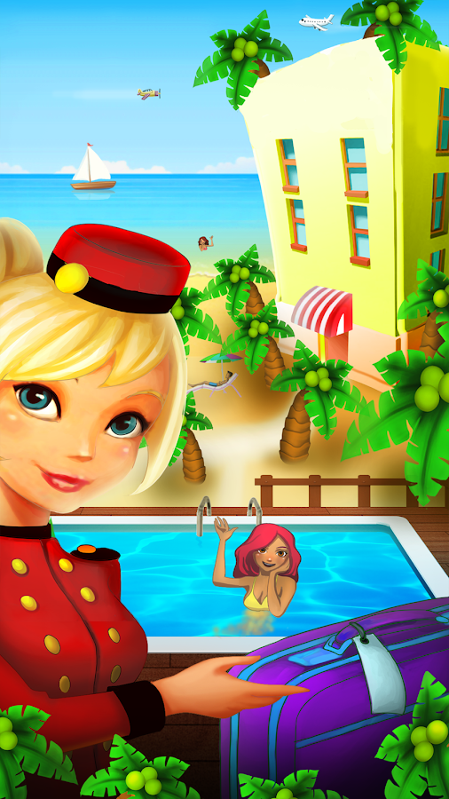  Hotel Island: Paradise Story: captura de tela 